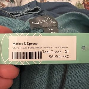 Teal sweater long sleeve